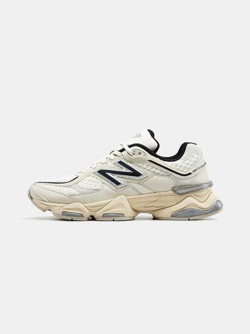 Кросівки New Balance 9060 Cream Black Silver 13683-Кремовий-36 фото