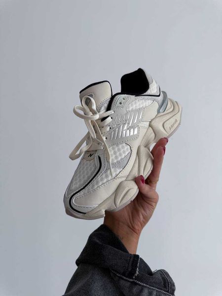 Кросівки New Balance 9060 Cream Black Silver 13683-Кремовий-36 фото