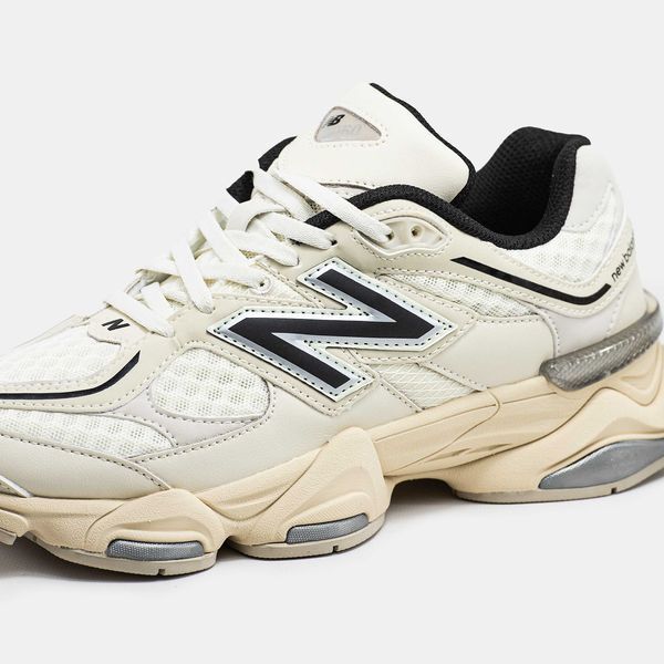 Кросівки New Balance 9060 Cream Black Silver 13683-Кремовий-36 фото