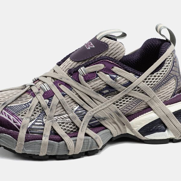 Кросівки Balenciaga 3XL Extreme Lace Grey Purple 20626-Сірий-37 фото