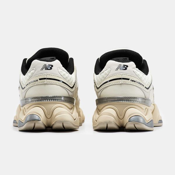 Кросівки New Balance 9060 Cream Black Silver 13683-Кремовий-36 фото