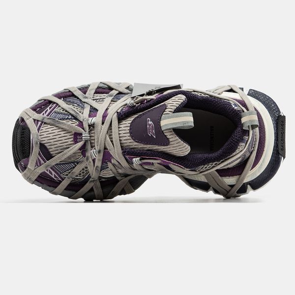 Кросівки Balenciaga 3XL Extreme Lace Grey Purple 20626-Сірий-37 фото