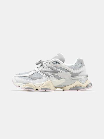 Кросівки New Balance 9060 Grey Beige Pink 14884-Сірий-36 фото