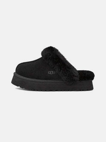 Угги на платформі UGG Disquette Platform Black 14069-Чорний-36 фото