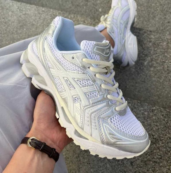 Кросівки Asics Gel-Kayano 14 White Silver 12184-Білий-36 фото