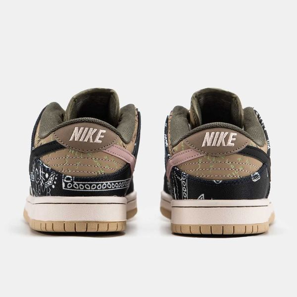 Кросівки Nike SB Dunk Low x Travis Scott Cactus Jack 04726-Бежевий-36 фото