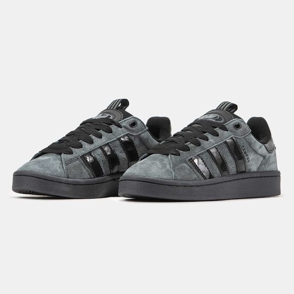 Кросівки Adidas Campus Dark Grey Black 13344-Темно-сірий-44 фото