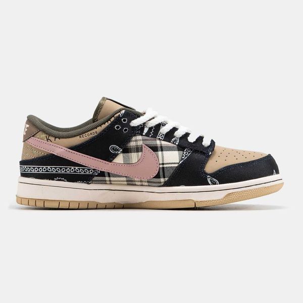 Кросівки Nike SB Dunk Low x Travis Scott Cactus Jack 04726-Бежевий-36 фото
