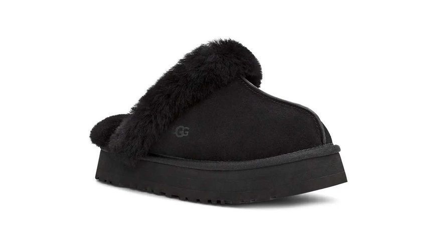 Угги на платформі UGG Disquette Platform Black 14069-Чорний-36 фото