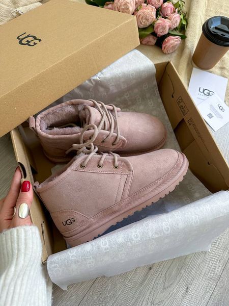 Угги UGG Neumel Pink 04839-Рожевий-36 фото