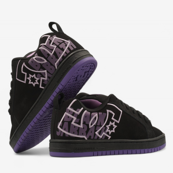 Кросівки DC Shoes Court Graffik Black Purple 17397-Фіолетовий-36 фото