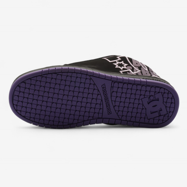 Кросівки DC Shoes Court Graffik Black Purple 17397-Фіолетовий-36 фото