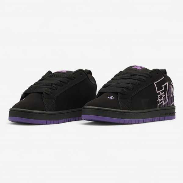 Кросівки DC Shoes Court Graffik Black Purple 17397-Фіолетовий-36 фото