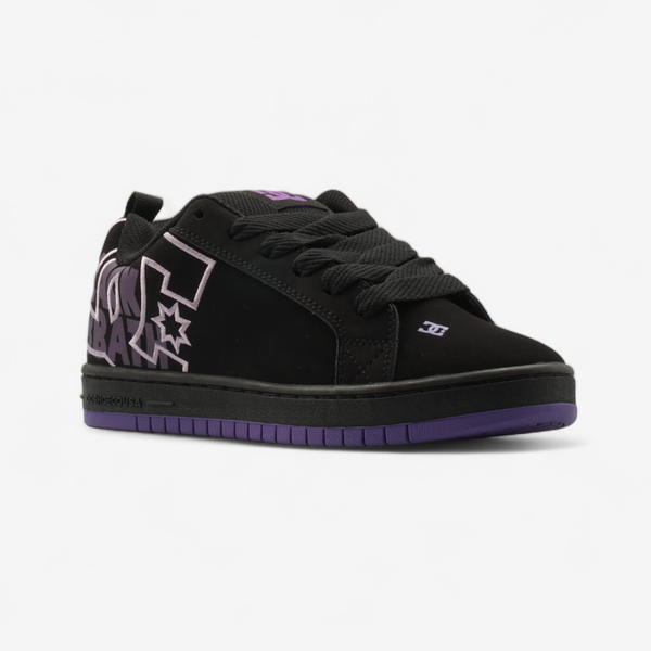 Кросівки DC Shoes Court Graffik Black Purple 17397-Фіолетовий-36 фото