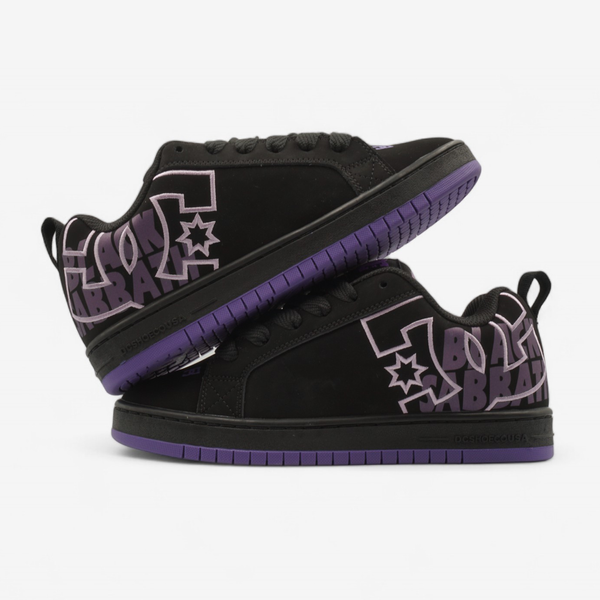 Кросівки DC Shoes Court Graffik Black Purple 17397-Фіолетовий-36 фото