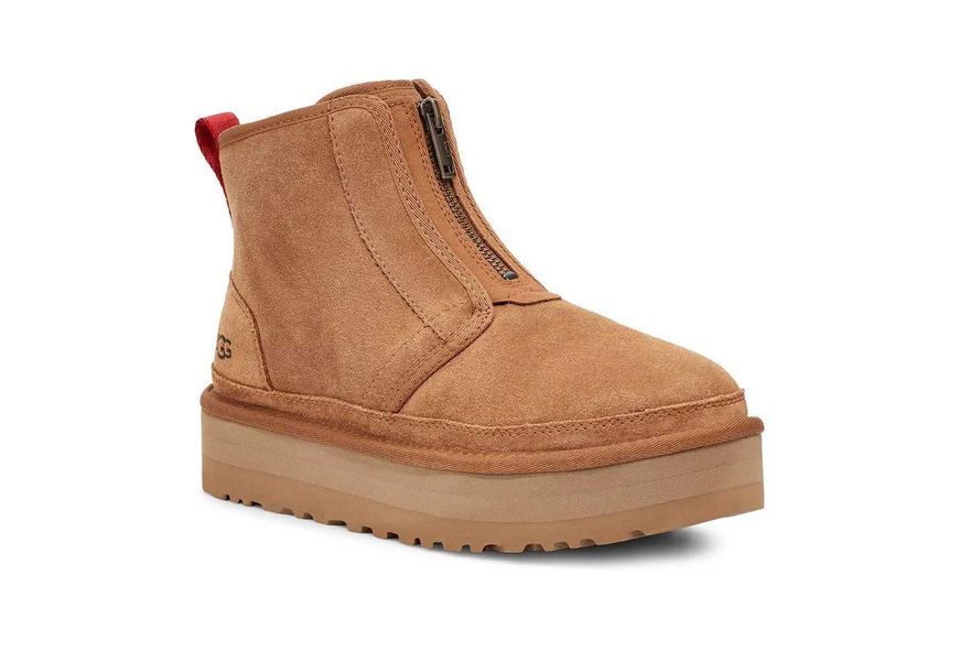 Угги UGG Neumel Platform Zipper Chestnut 14023-Каштановий-37 фото