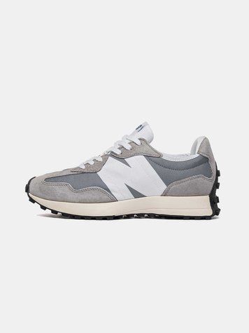 Кросівки NB New Balance 327 White Grey 06364-Сірий-36 фото