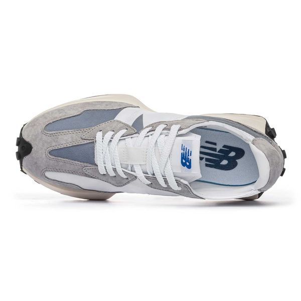 Кросівки NB New Balance 327 White Grey 06364-Сірий-36 фото