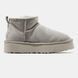 Угги на платформі UGG Ultra Mini Platform Light Grey 13616-Сірий-36 фото 2