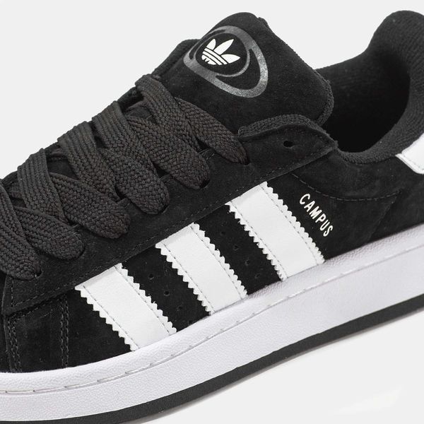 Кросівки Adidas Campus Black White 13317-Чорний-36 фото