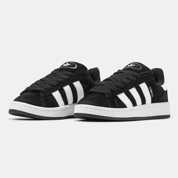 Кросівки Adidas Campus Black White 13317-Чорний-36 фото