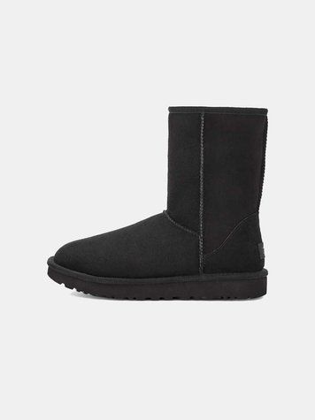 Угги UGG Classic Short II Black 04093-Чорний-36 фото