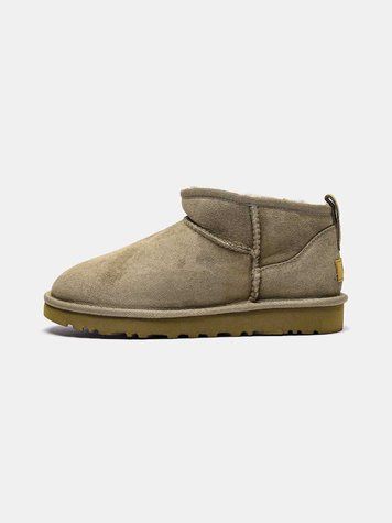 Угги UGG Ultra Mini Khaki 13777-Хакі-36 фото