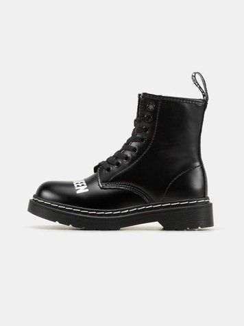 Черевики Dr. Martens 1460 Sex Pistols Black Rolled Smooth Winter(зимові) 04833-Чорний-36 фото