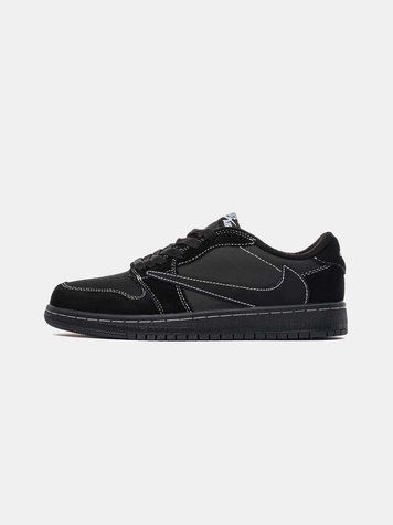 Кросівки Jordan 1 Low x Travis Scott OG 'Phantom' 11091-Чорний-36 фото