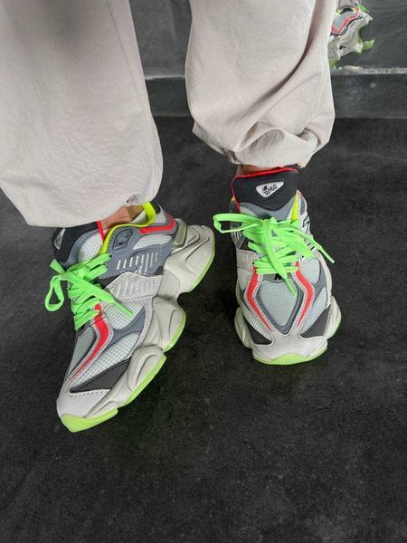 Кросівки New Balance 9060 Glow 12684-Салатовий-36 фото