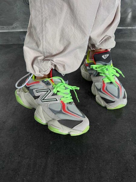 Кросівки New Balance 9060 Glow 12684-Салатовий-36 фото
