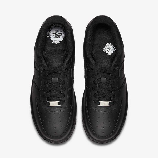 Кросівки Nike Air Force 1 Black classic 00828-Чорний-36 фото