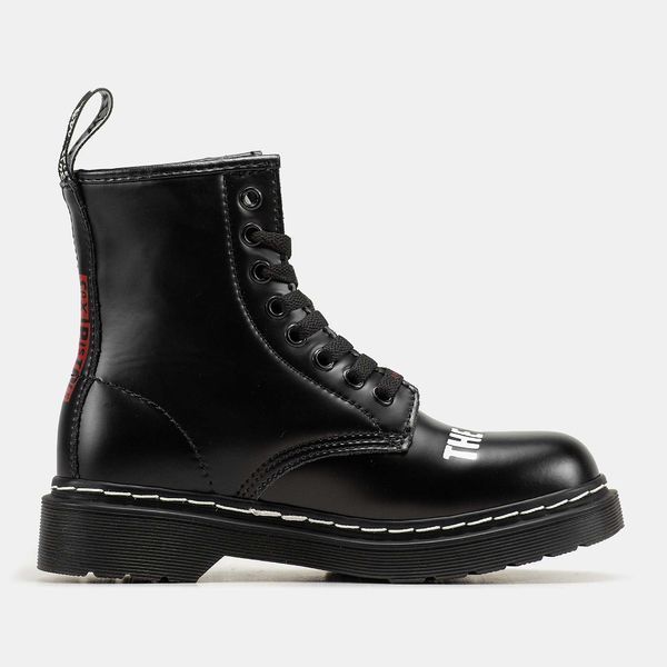 Черевики Dr. Martens 1460 Sex Pistols Black Rolled Smooth Winter(зимові) 04833-Чорний-36 фото