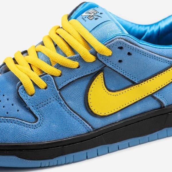 Кросівки Nike SB Dunk Low x Powerpuff Girls Blue Yellow Black 14556-Синій-37 фото