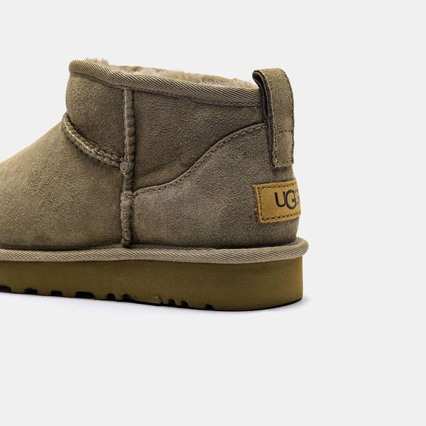 Угги UGG Ultra Mini Khaki 13777-Хакі-36 фото