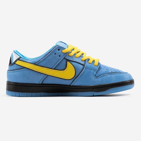 Кросівки Nike SB Dunk Low x Powerpuff Girls Blue Yellow Black 14556-Синій-37 фото