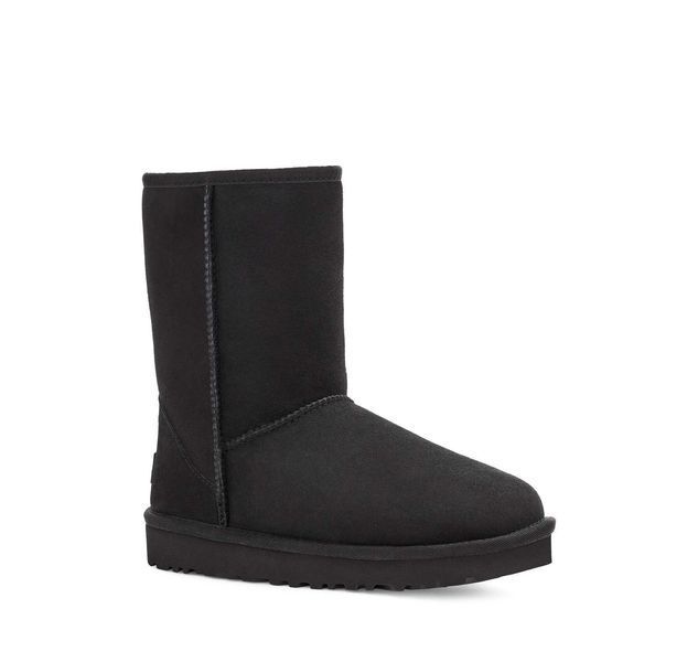 Угги UGG Classic Short II Black 04093-Чорний-36 фото