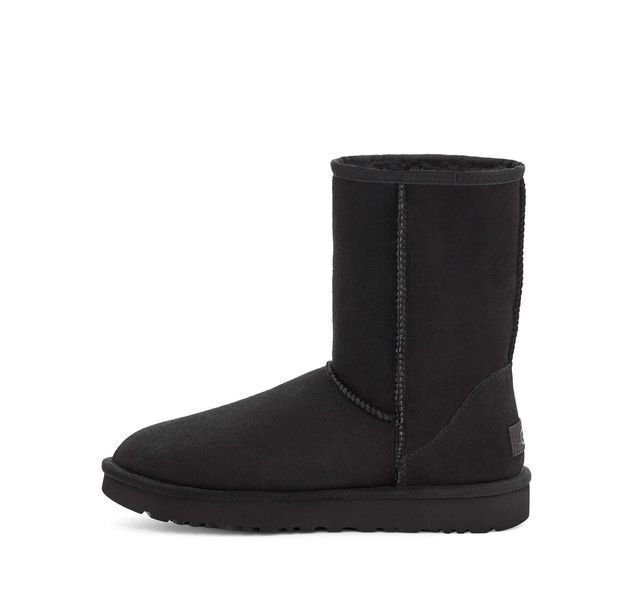 Угги UGG Classic Short II Black 04093-Чорний-36 фото
