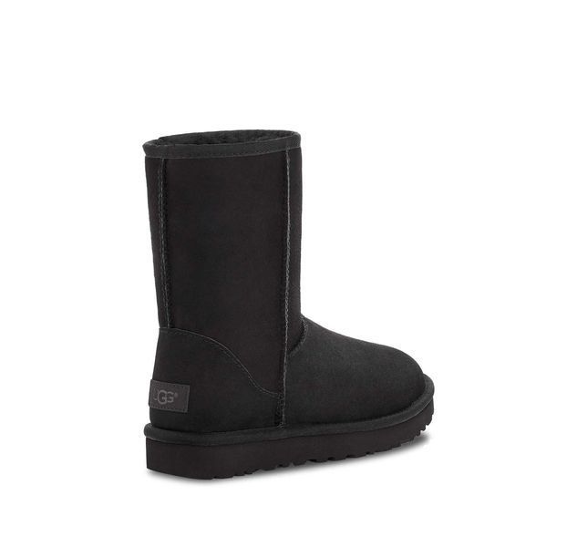 Угги UGG Classic Short II Black 04093-Чорний-36 фото
