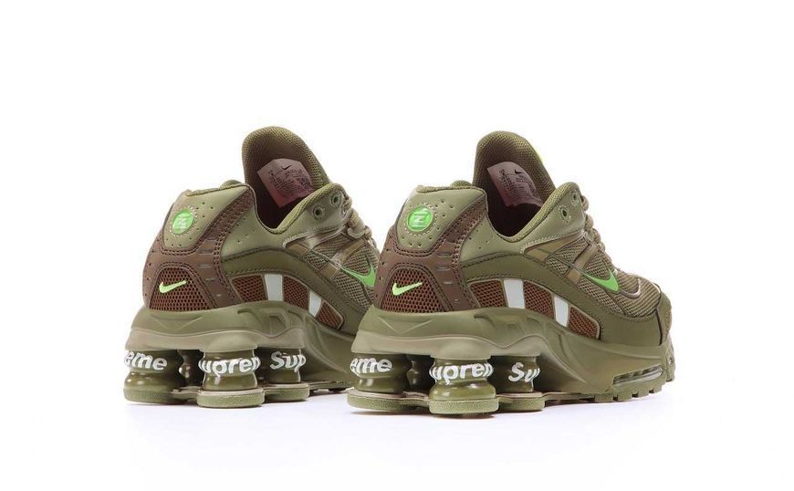 Кросівки Nike Shox Ride 2 Supreme Khaki Brown Green 15630-Хакі-40 фото