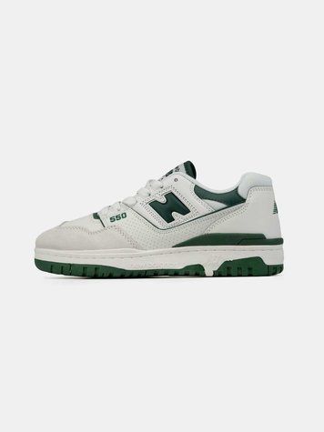 Кросівки NB New Balance 550 White Green 07130-Зелений-36 фото
