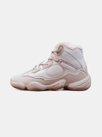 Кросівки Adidas Yeezy Boost 500 High Beige Winter Fur(зимові) 09685-Молочний-41 фото