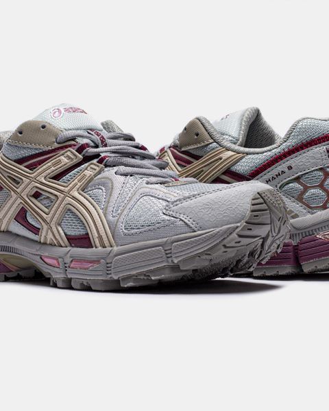 Кросівки Asics Gel-Kahana 8 Grey Burgundy 13189-Бордовий-36 фото