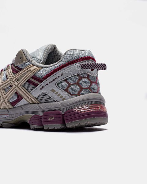 Кросівки Asics Gel-Kahana 8 Grey Burgundy 13189-Бордовий-36 фото