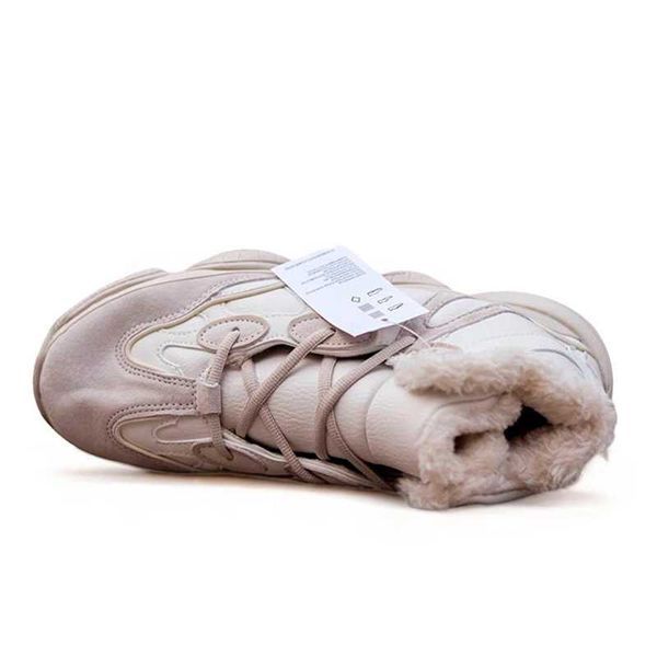 Кросівки Adidas Yeezy Boost 500 High Beige Winter Fur(зимові) 09685-Молочний-41 фото