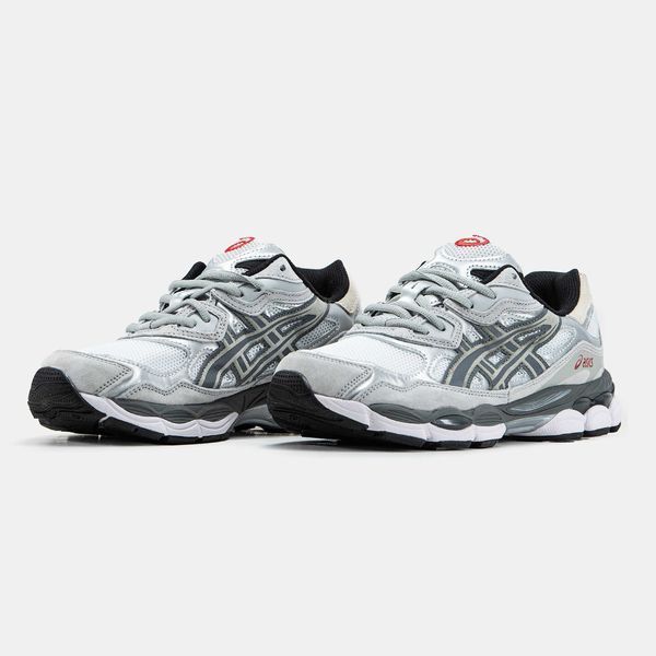 Кросівки Asics Gel NYC White Steel Grey 13934-Сірий-36 фото