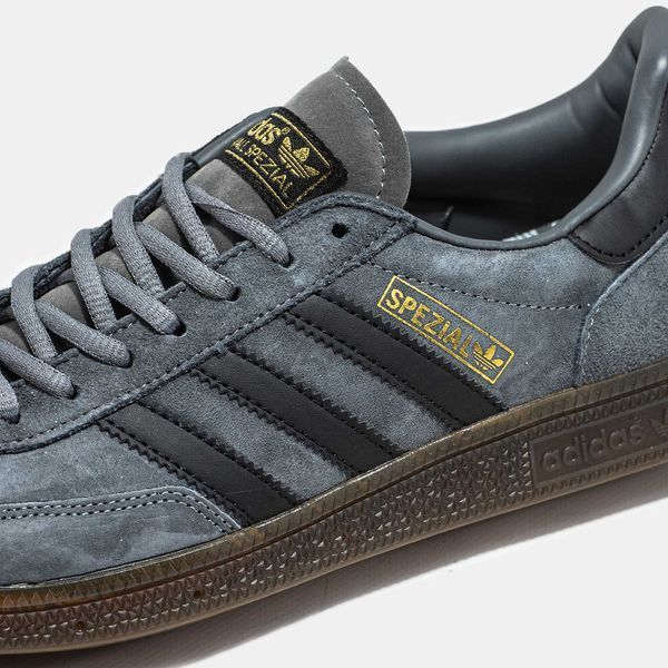 Кросівки Adidas Spezial Grey Black Brown 11567-Темно-сірий-36 фото