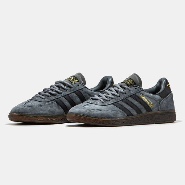 Кросівки Adidas Spezial Grey Black Brown 11567-Темно-сірий-36 фото