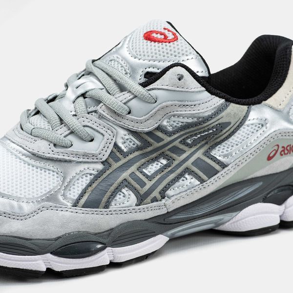 Кросівки Asics Gel NYC White Steel Grey 13934-Сірий-36 фото
