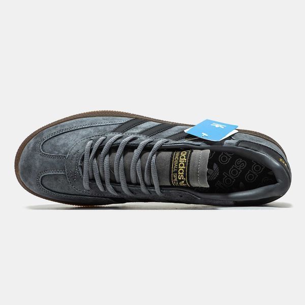 Кросівки Adidas Spezial Grey Black Brown 11567-Темно-сірий-36 фото